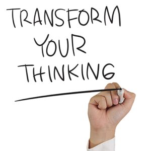 Transform thinking sign to Contemporary Sales Organisation