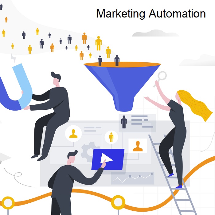 Illustration of Marketing Automation Content Strategy