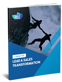 Leading a Sales Transformation Business Concept