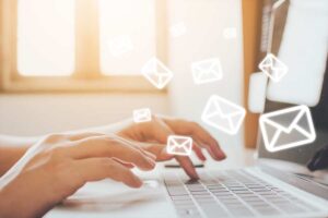 business concept of email marketing