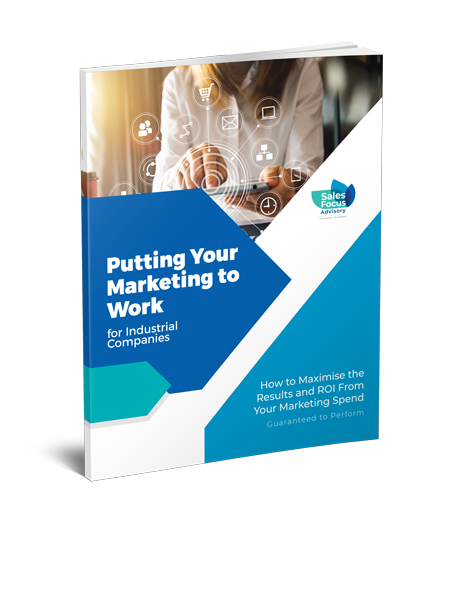 book cover for industrial marketing - putting your marketing to work